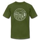 Alabama T-Shirt - State Design Unisex Alabama T Shirt - olive