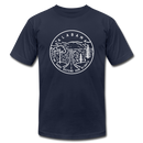 Alabama T-Shirt - State Design Unisex Alabama T Shirt - navy