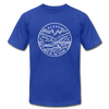 Alaska T-Shirt - State Design Unisex Alaska T Shirt - royal blue