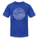 Alaska T-Shirt - State Design Unisex Alaska T Shirt - royal blue