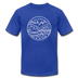 Alaska T-Shirt - State Design Unisex Alaska T Shirt - royal blue