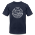 Alaska T-Shirt - State Design Unisex Alaska T Shirt - navy