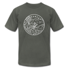 Arkansas T-Shirt - State Design Unisex Arkansas T Shirt - asphalt