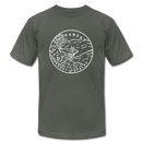 Arkansas T-Shirt - State Design Unisex Arkansas T Shirt - asphalt