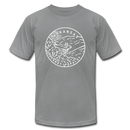 Arkansas T-Shirt - State Design Unisex Arkansas T Shirt - slate