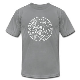 Arkansas T-Shirt - State Design Unisex Arkansas T Shirt - slate