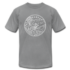 Arkansas T-Shirt - State Design Unisex Arkansas T Shirt - slate