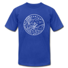 Arkansas T-Shirt - State Design Unisex Arkansas T Shirt - royal blue