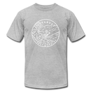 Arkansas T-Shirt - State Design Unisex Arkansas T Shirt - heather gray