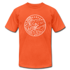 Arkansas T-Shirt - State Design Unisex Arkansas T Shirt - orange