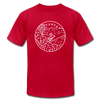 Arkansas T-Shirt - State Design Unisex Arkansas T Shirt - red