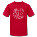 Arkansas T-Shirt - State Design Unisex Arkansas T Shirt - red