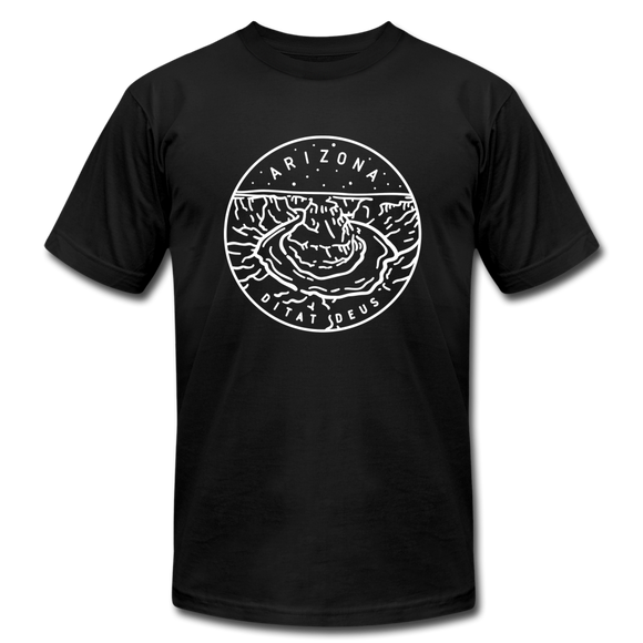 Arizona T-Shirt - State Design Unisex Arizona T Shirt - black