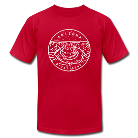 Arizona T-Shirt - State Design Unisex Arizona T Shirt - red