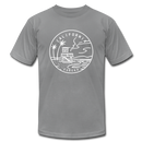 California T-Shirt - State Design Unisex California T Shirt - slate