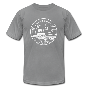 California T-Shirt - State Design Unisex California T Shirt - slate