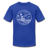 California T-Shirt - State Design Unisex California T Shirt - royal blue
