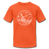 California T-Shirt - State Design Unisex California T Shirt - orange