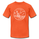 California T-Shirt - State Design Unisex California T Shirt - orange