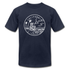 California T-Shirt - State Design Unisex California T Shirt - navy