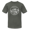 Colorado T-Shirt - State Design Unisex Colorado T Shirt - asphalt