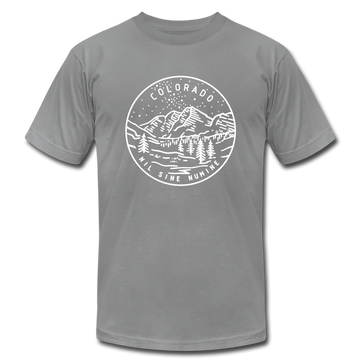 Colorado T-Shirt - State Design Unisex Colorado T Shirt - slate