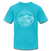 Colorado T-Shirt - State Design Unisex Colorado T Shirt - turquoise
