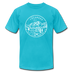 Colorado T-Shirt - State Design Unisex Colorado T Shirt - turquoise