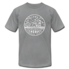 Iowa T-Shirt - State Design Unisex Iowa T Shirt - slate