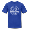 Iowa T-Shirt - State Design Unisex Iowa T Shirt - royal blue