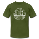 Iowa T-Shirt - State Design Unisex Iowa T Shirt - olive