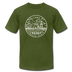 Iowa T-Shirt - State Design Unisex Iowa T Shirt - olive