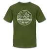 Iowa T-Shirt - State Design Unisex Iowa T Shirt - olive