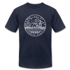 Iowa T-Shirt - State Design Unisex Iowa T Shirt - navy