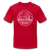 Iowa T-Shirt - State Design Unisex Iowa T Shirt - red