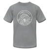 Connecticut T-Shirt - State Design Unisex Connecticut T Shirt - slate