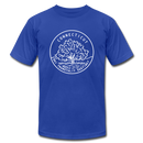 Connecticut T-Shirt - State Design Unisex Connecticut T Shirt - royal blue