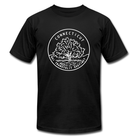 Connecticut T-Shirt - State Design Unisex Connecticut T Shirt - black