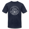 Connecticut T-Shirt - State Design Unisex Connecticut T Shirt - navy
