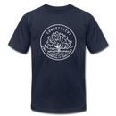 Connecticut T-Shirt - State Design Unisex Connecticut T Shirt - navy