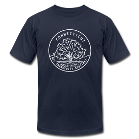 Connecticut T-Shirt - State Design Unisex Connecticut T Shirt - navy