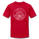 Connecticut T-Shirt - State Design Unisex Connecticut T Shirt - red