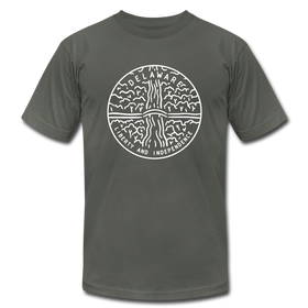 Delaware T-Shirt - State Design Unisex Delaware T Shirt - asphalt