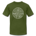 Delaware T-Shirt - State Design Unisex Delaware T Shirt - olive