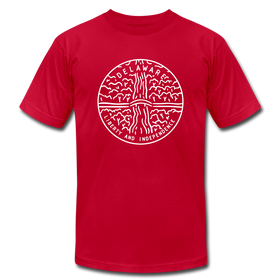 Delaware T-Shirt - State Design Unisex Delaware T Shirt - red