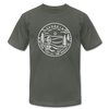 Georgia T-Shirt - State Design Unisex Georgia T Shirt - asphalt