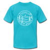 Georgia T-Shirt - State Design Unisex Georgia T Shirt - turquoise