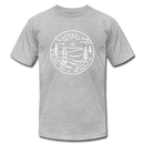 Georgia T-Shirt - State Design Unisex Georgia T Shirt - heather gray