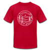 Georgia T-Shirt - State Design Unisex Georgia T Shirt - red