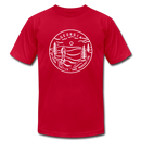Georgia T-Shirt - State Design Unisex Georgia T Shirt - red